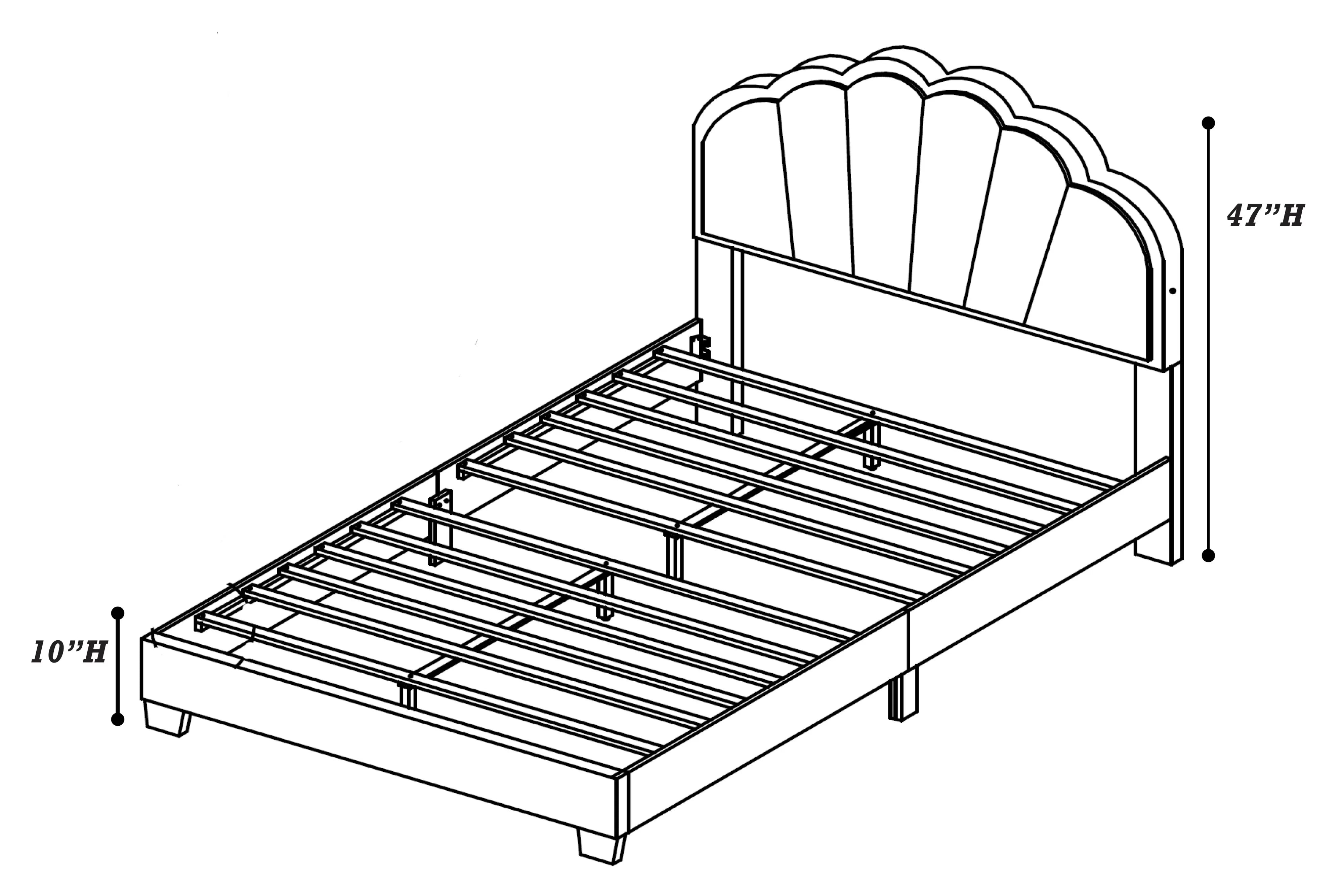 Full Bed || F9662F / F9663F