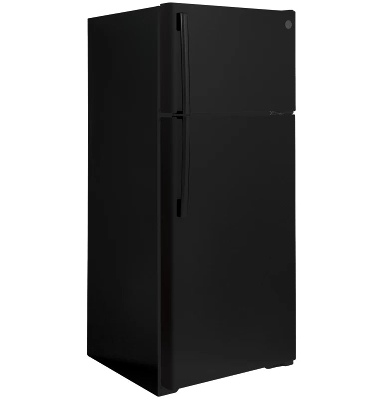 18.cu.ft fridge black  -  GTS18DTN