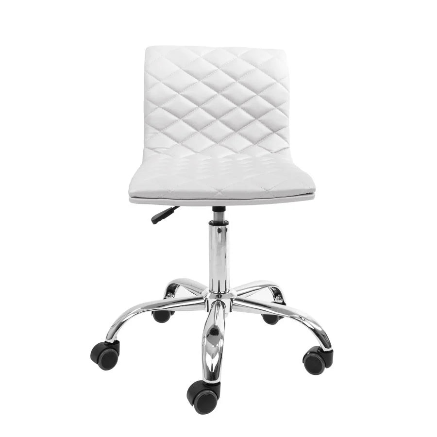 IVFC-IPS120-RSG | Eliza Diamond Quilted Vanity Chair