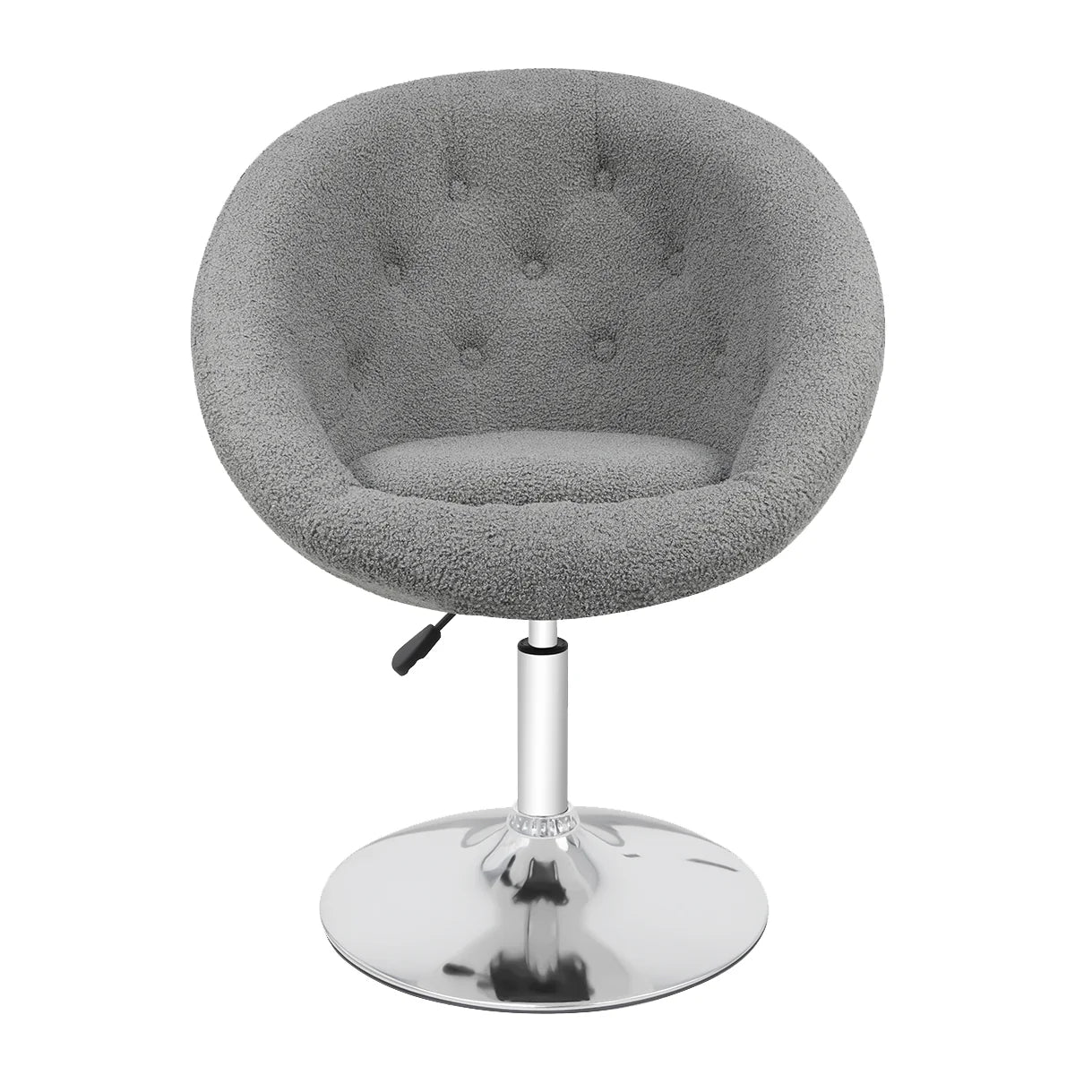 IVFC-IPS102-WHT | Antoinette Round Tufted Vanity Chair