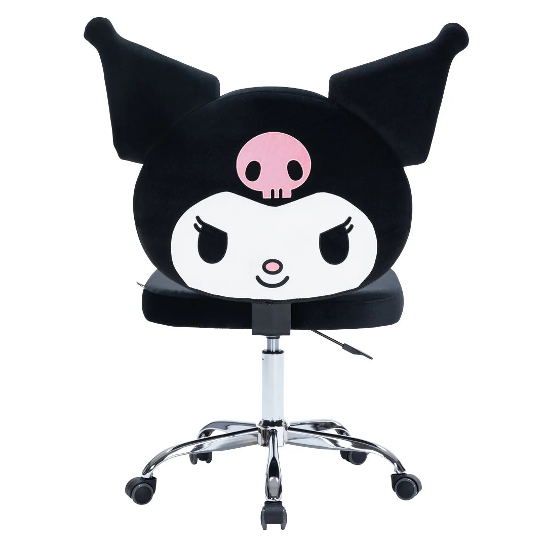 IVFC-KU231-BLK | Kuromi™ Swivel Vanity Chair