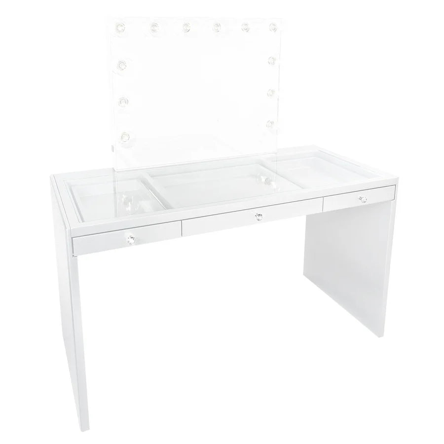 IVFT-SLAYPLUSTB-WHT-N | SlayStation® Plus Premium Vanity Table