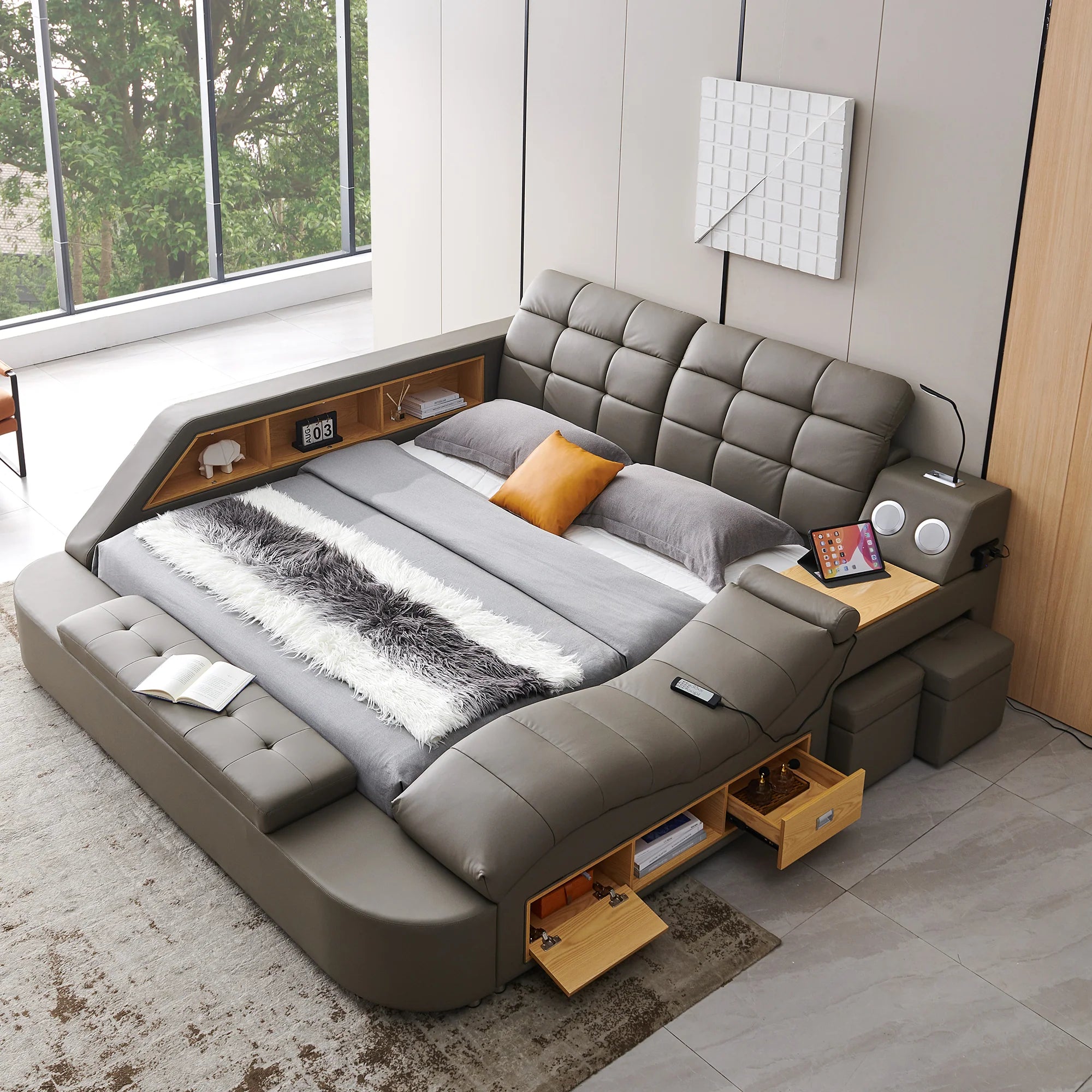 R9015 QUEEN BED/KING BED