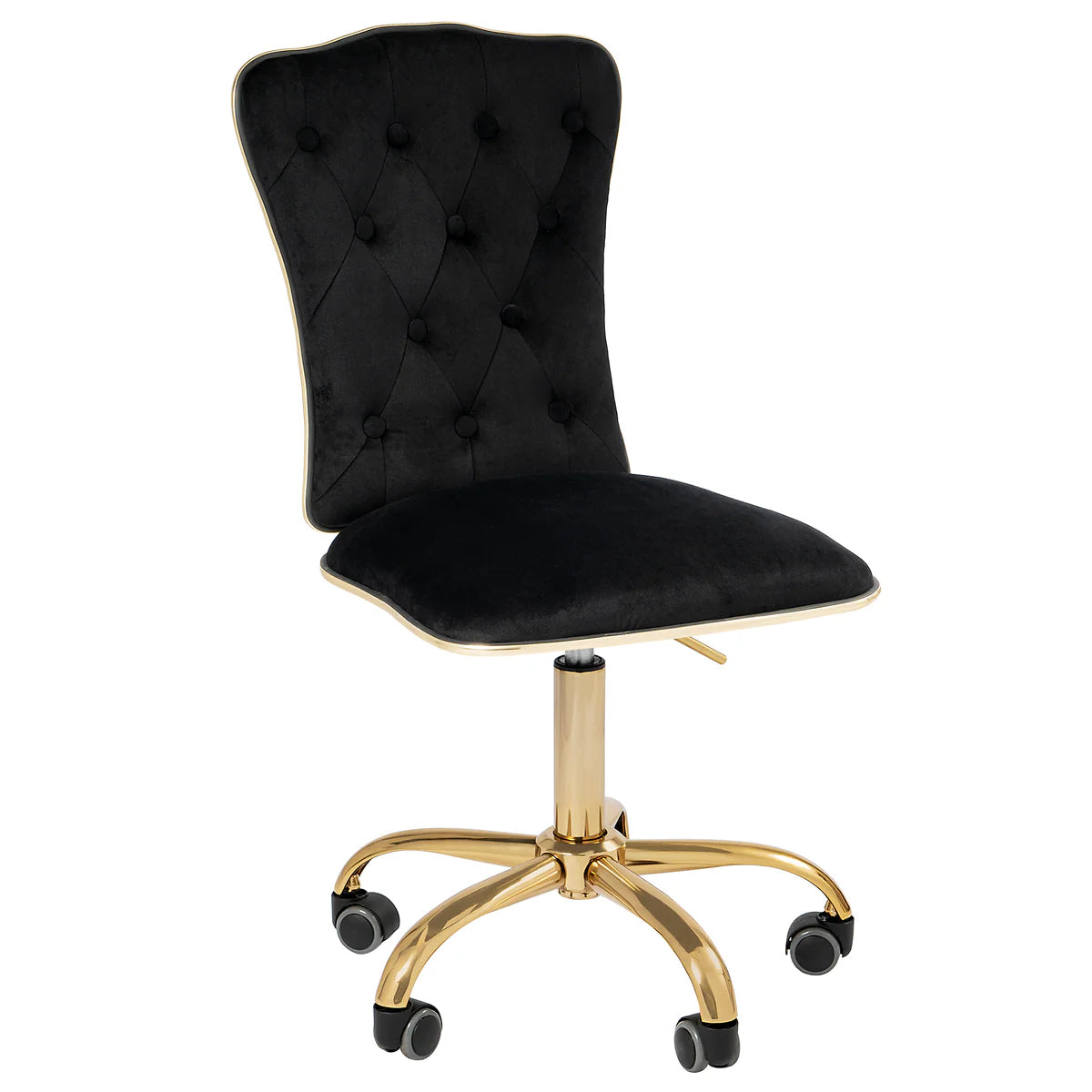 IVFS-IPS208-NVPNK | Elise Tufted Vanity Chair