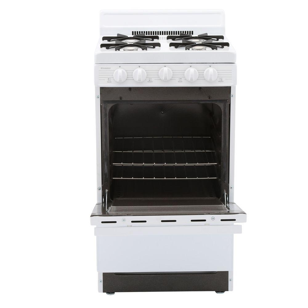 Premier 20 Inch Freestanding Gas Range