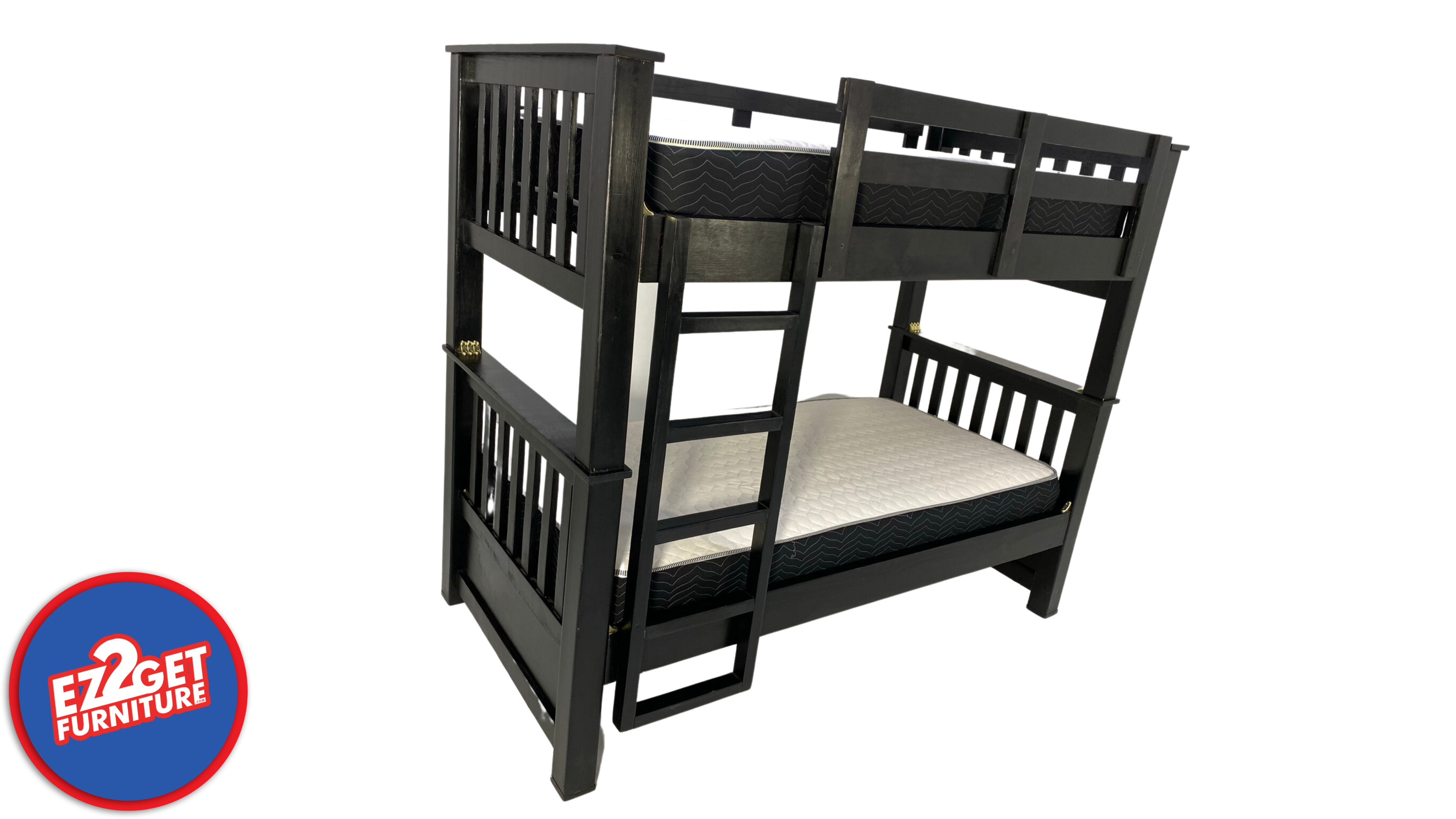 Twin/Twin Solid Wood Bunkbed