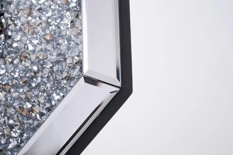 VANITII Crushed Diamonds LED Wall Mirror X-MIR-LED-06-01