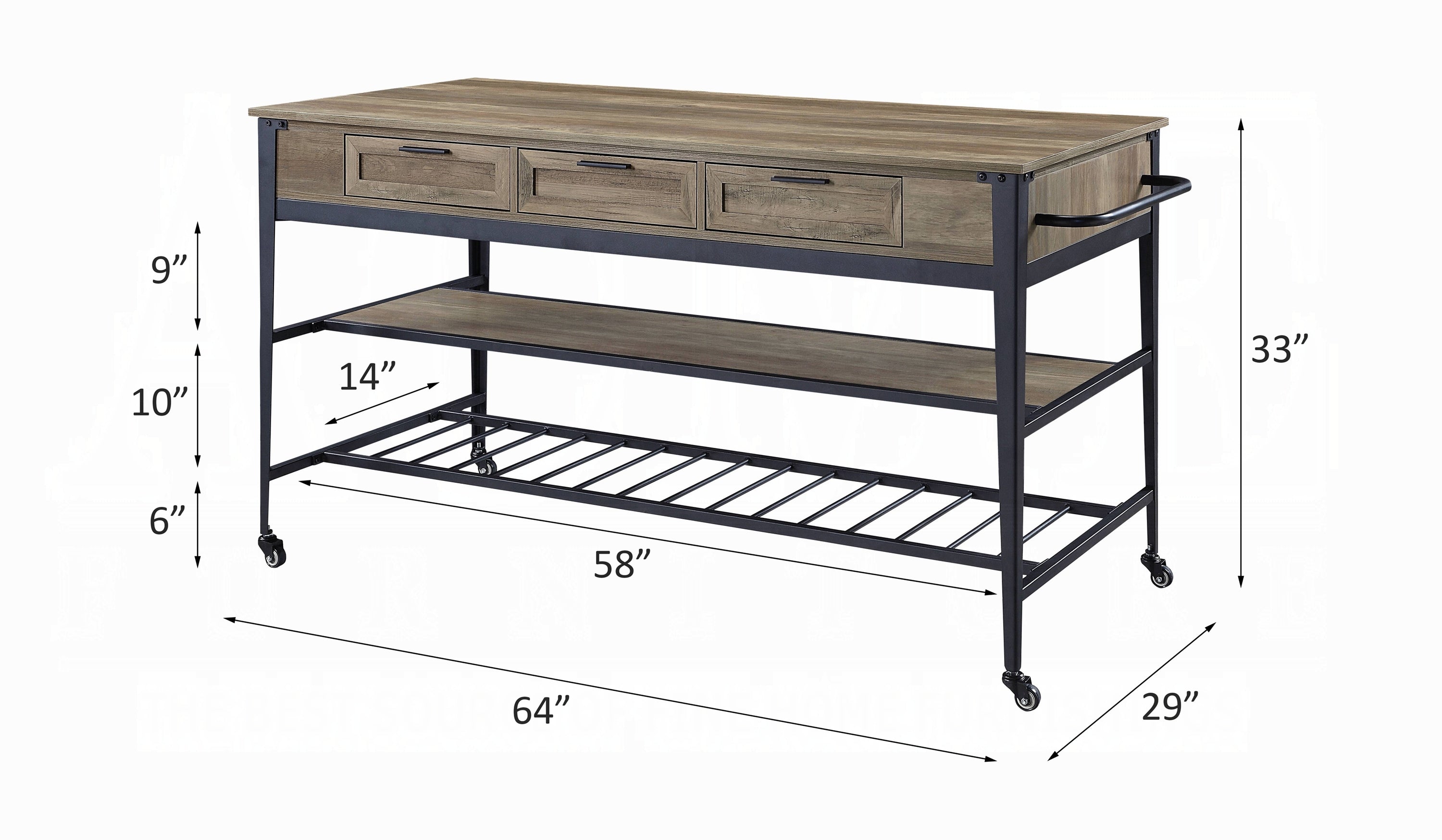 Macaria Kitchen Island