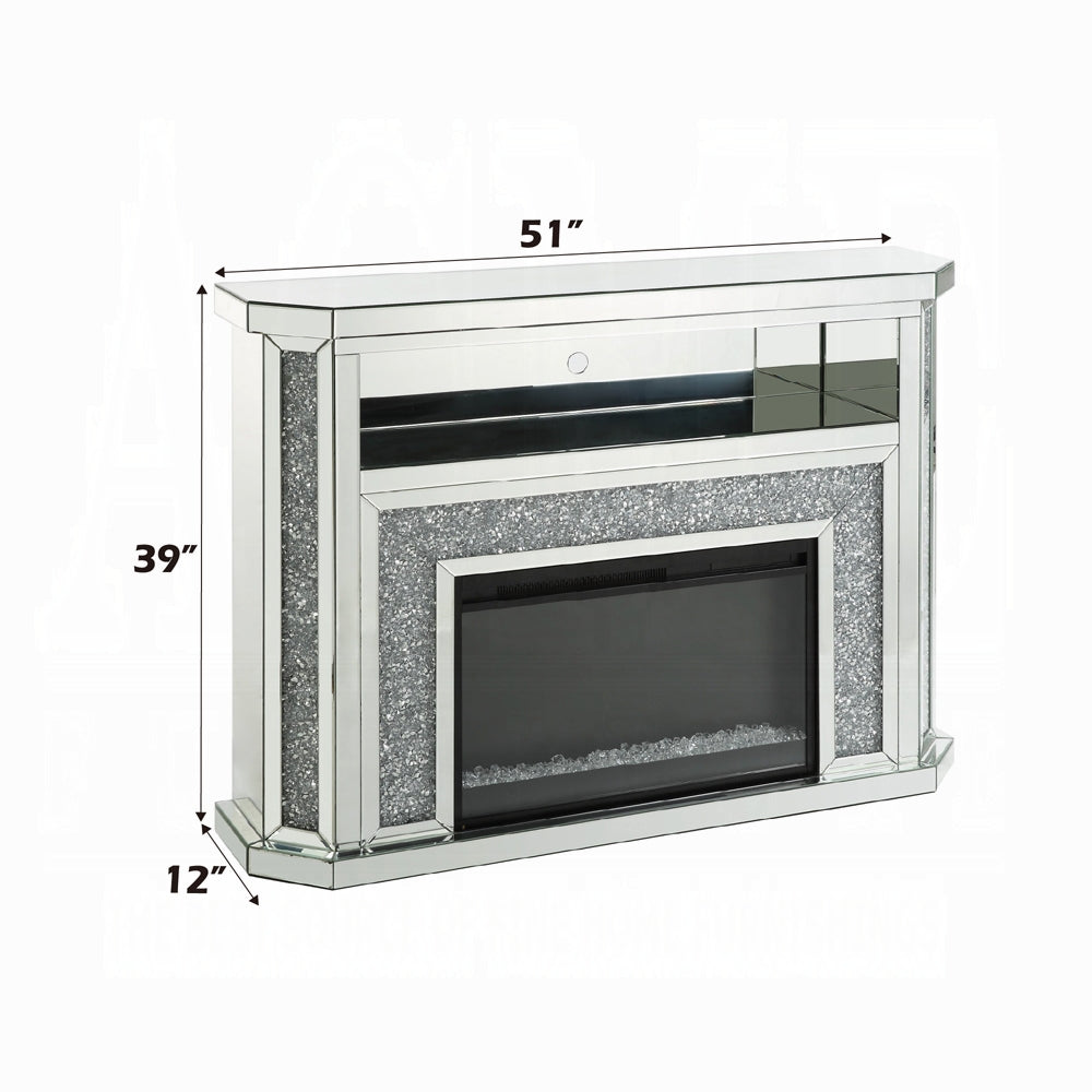 Noralie Fireplace W/LED