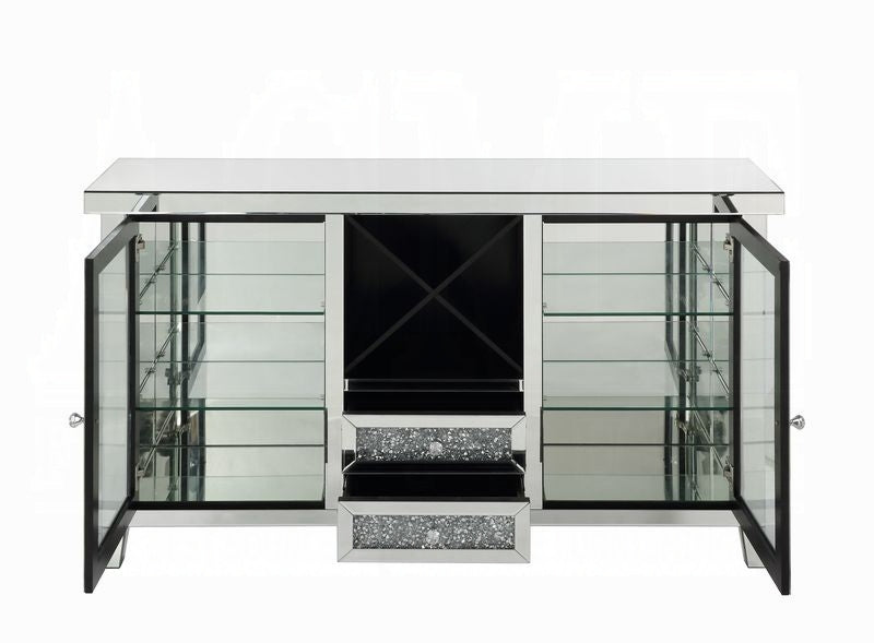 Noralie Wine Cabinet W/Led