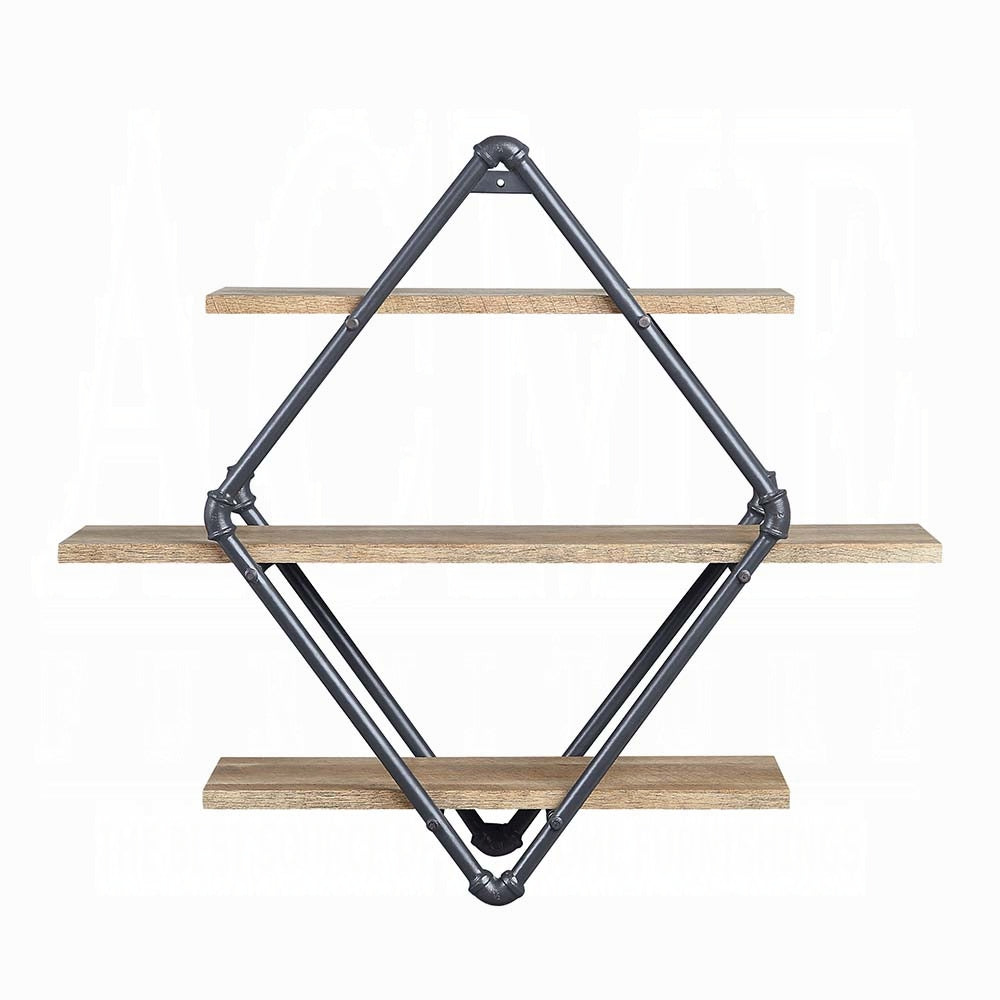 Brantley Wall Rack W/3 Shelves