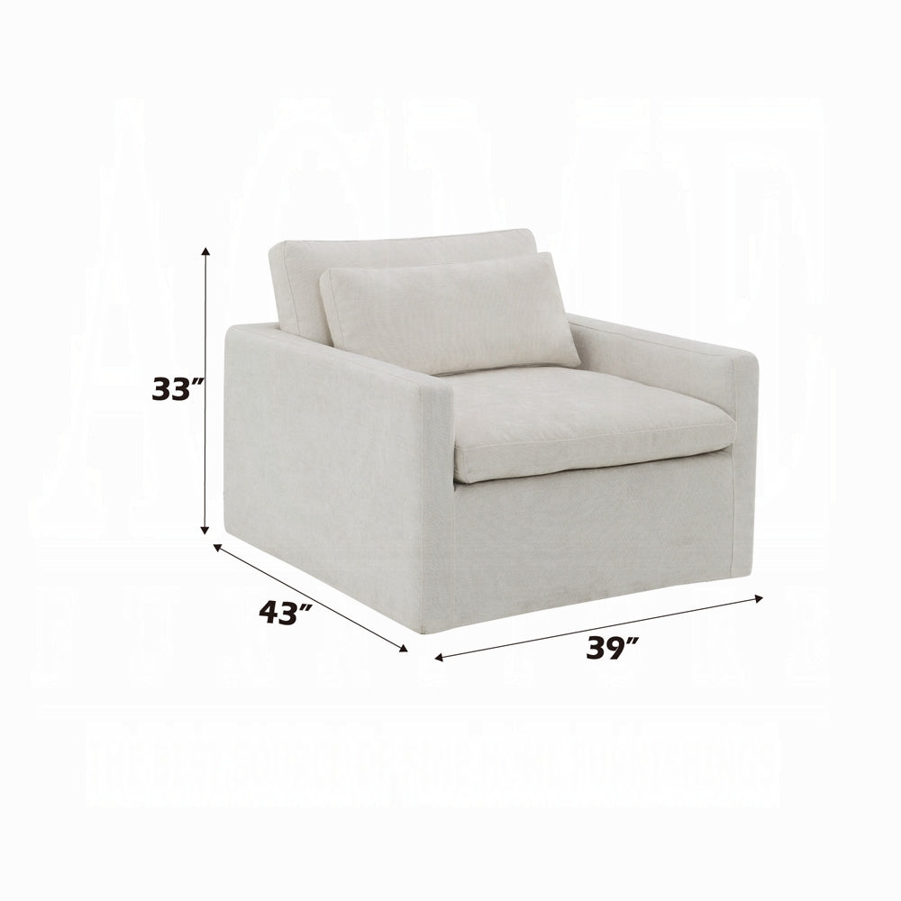 Frederick SWIVEL CHAIR W/PILLOW