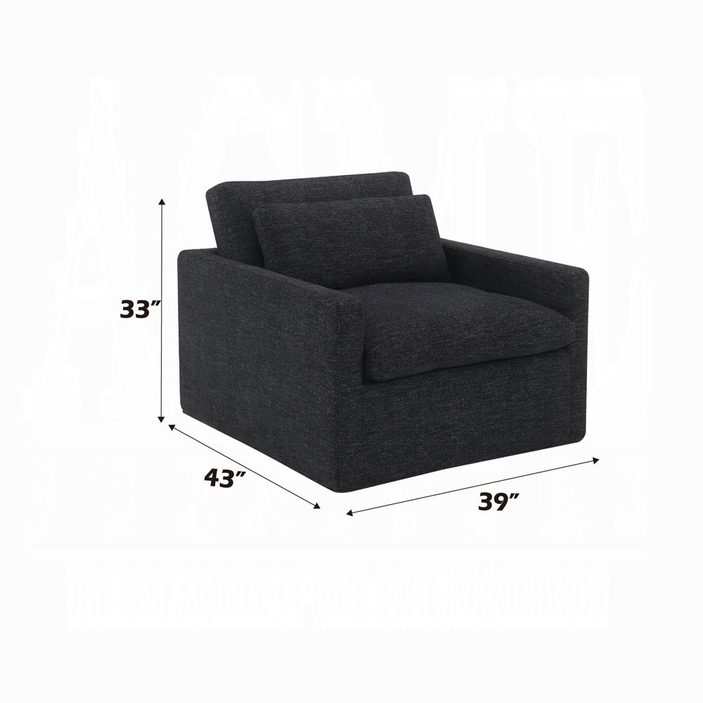 Frederick SWIVEL CHAIR W/PILLOW