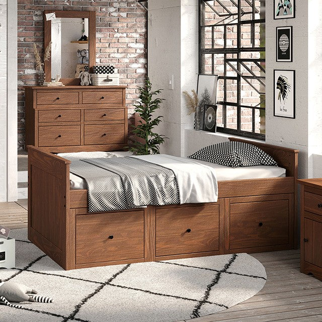 TWIN CAPTAIN BED     |     AM-BK304MH-BED