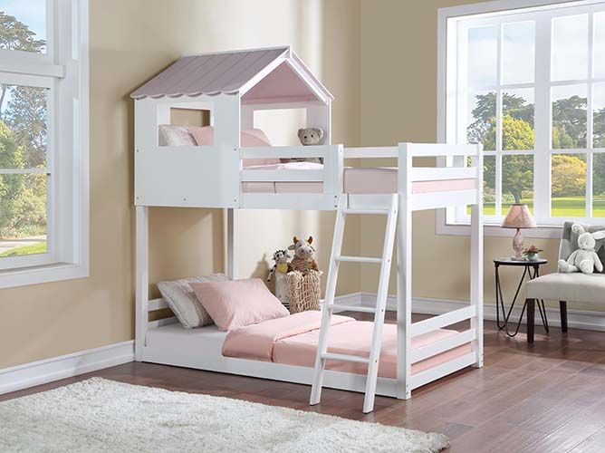 Solenne Twin/Twin Bunk Bed  -  BD00705