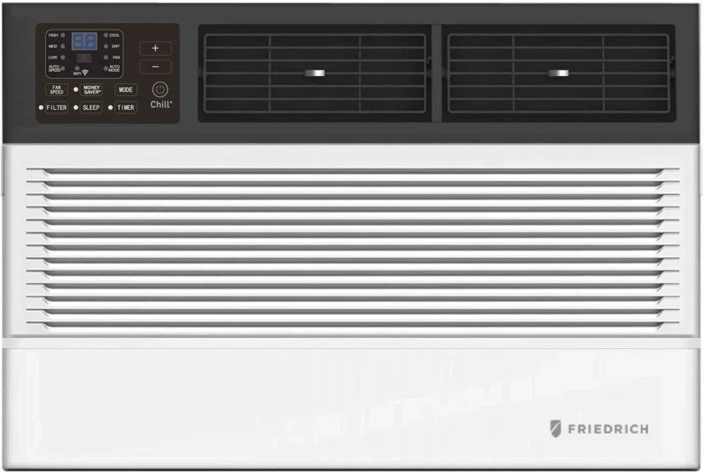 Smart Window Air Conditioner with 3 Cooling Speeds, QuietMaster® Technology, Unique Sleep Setting, 24-Hour Timer, Washable Antimicrobial Air Filter, Remote Control Included, and ENERGY STAR® Certified: 5000 BTU Cooling