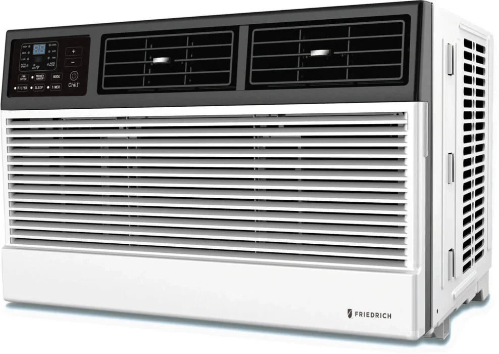 Smart Window Air Conditioner with 3 Cooling Speeds, QuietMaster® Technology, Unique Sleep Setting, 24-Hour Timer, Washable Antimicrobial Air Filter, Remote Control Included, and ENERGY STAR® Certified: 5000 BTU Cooling