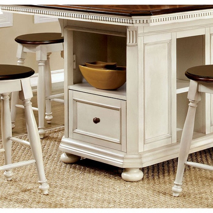 Sabrina Counter Ht. Table W/8 Dining Chairs