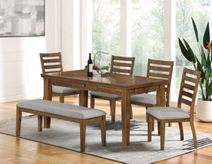 Rapidview Dining Table W/6 Dining Chairs