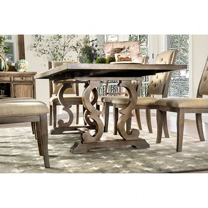 Patience Dining Table W/6 Dining Chairs