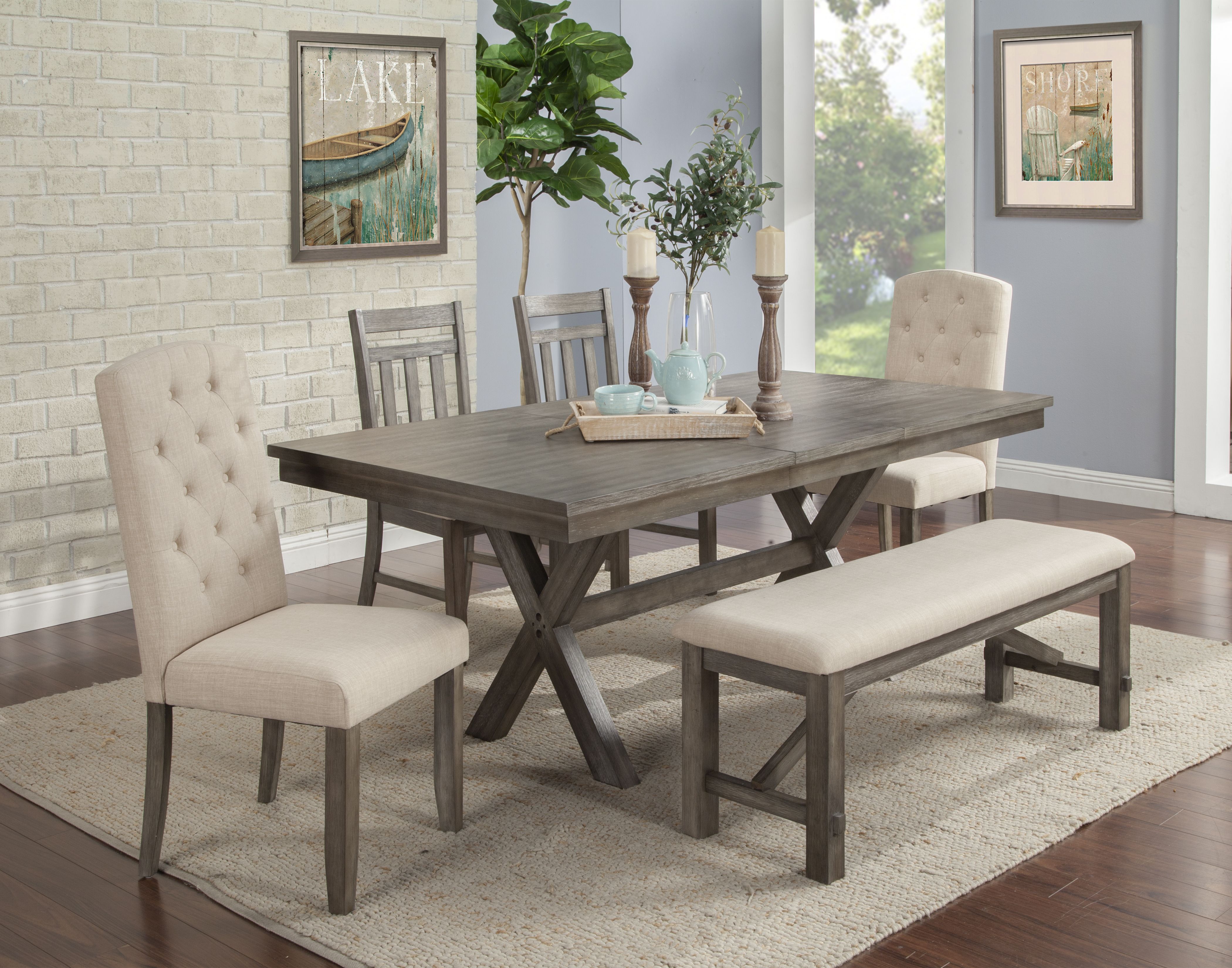 Shelter Cove 6 Piece Dining Set - VH3000-6PC