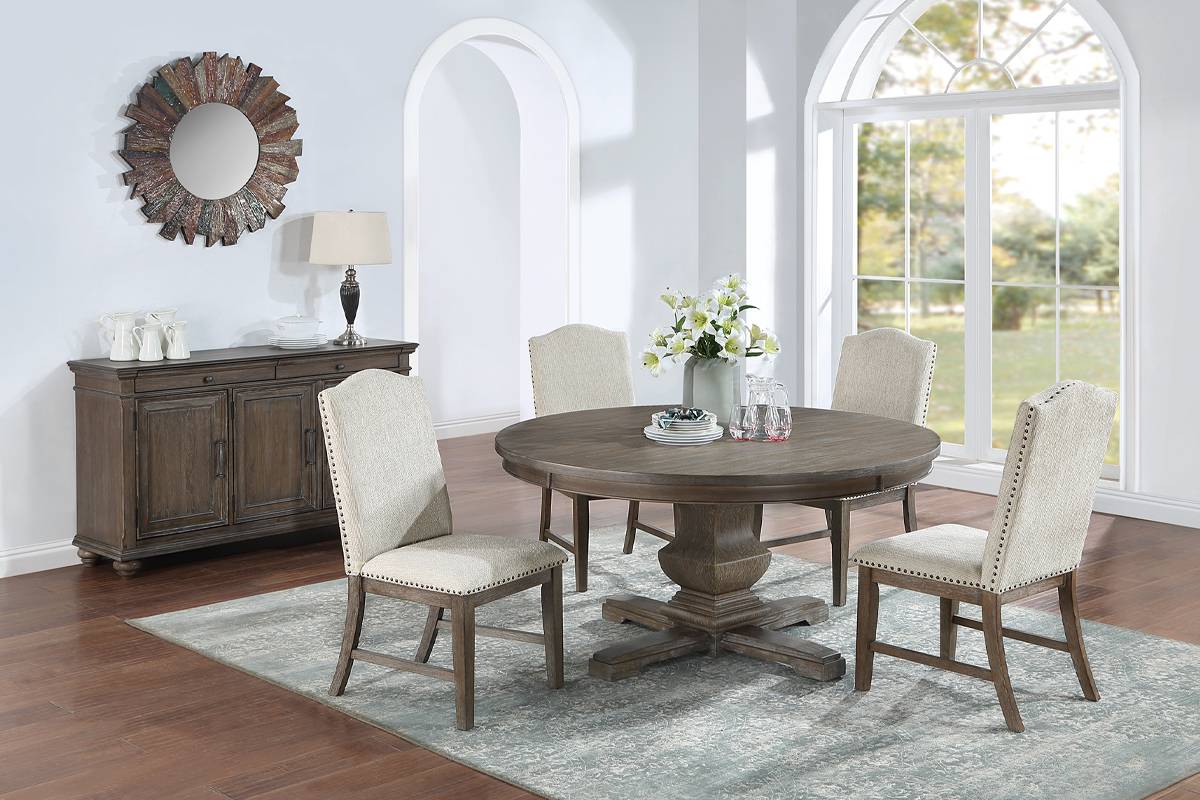 5 Pc Formal Dining Table Set-F2526