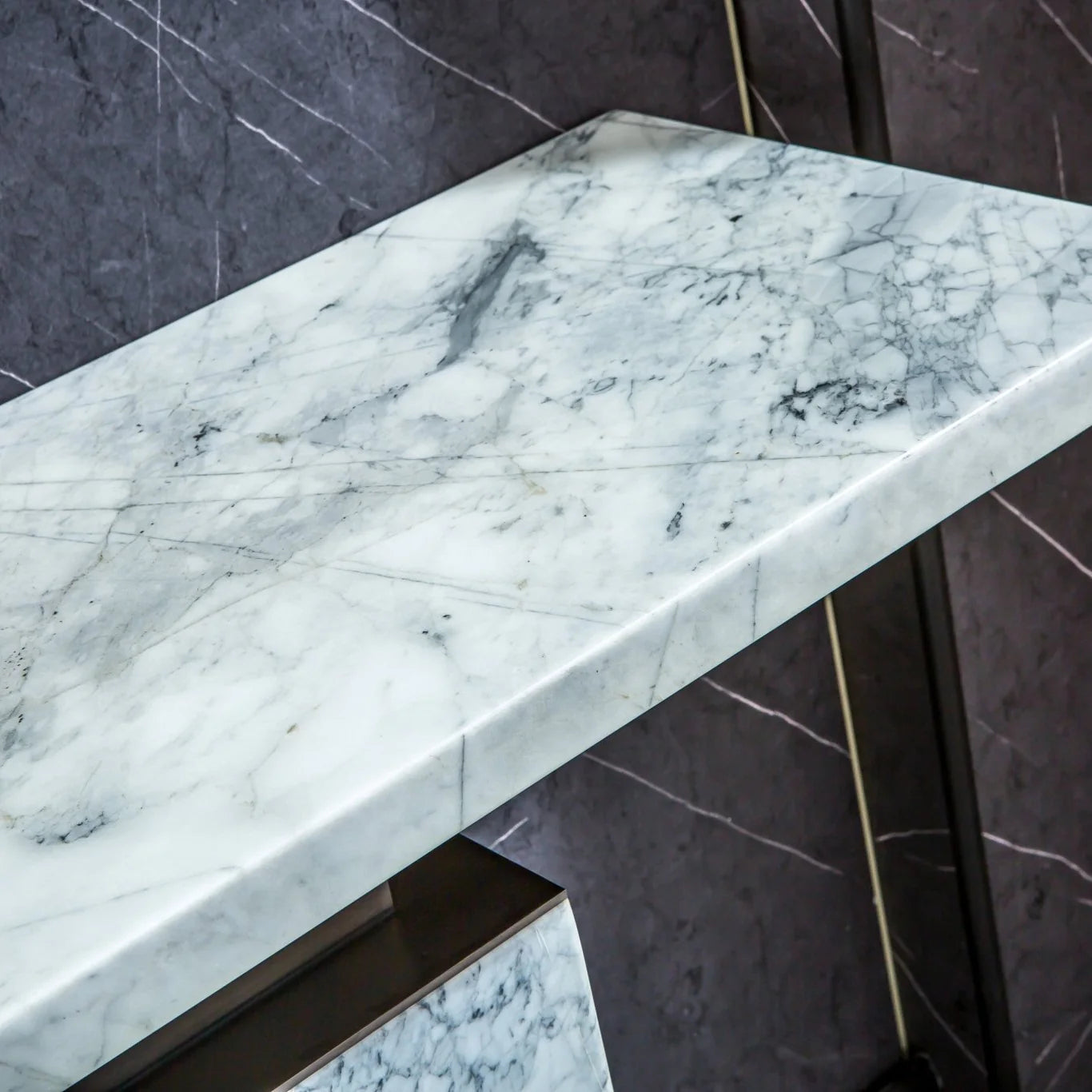 ST306BMW MARBLE CONSOLE TABLE