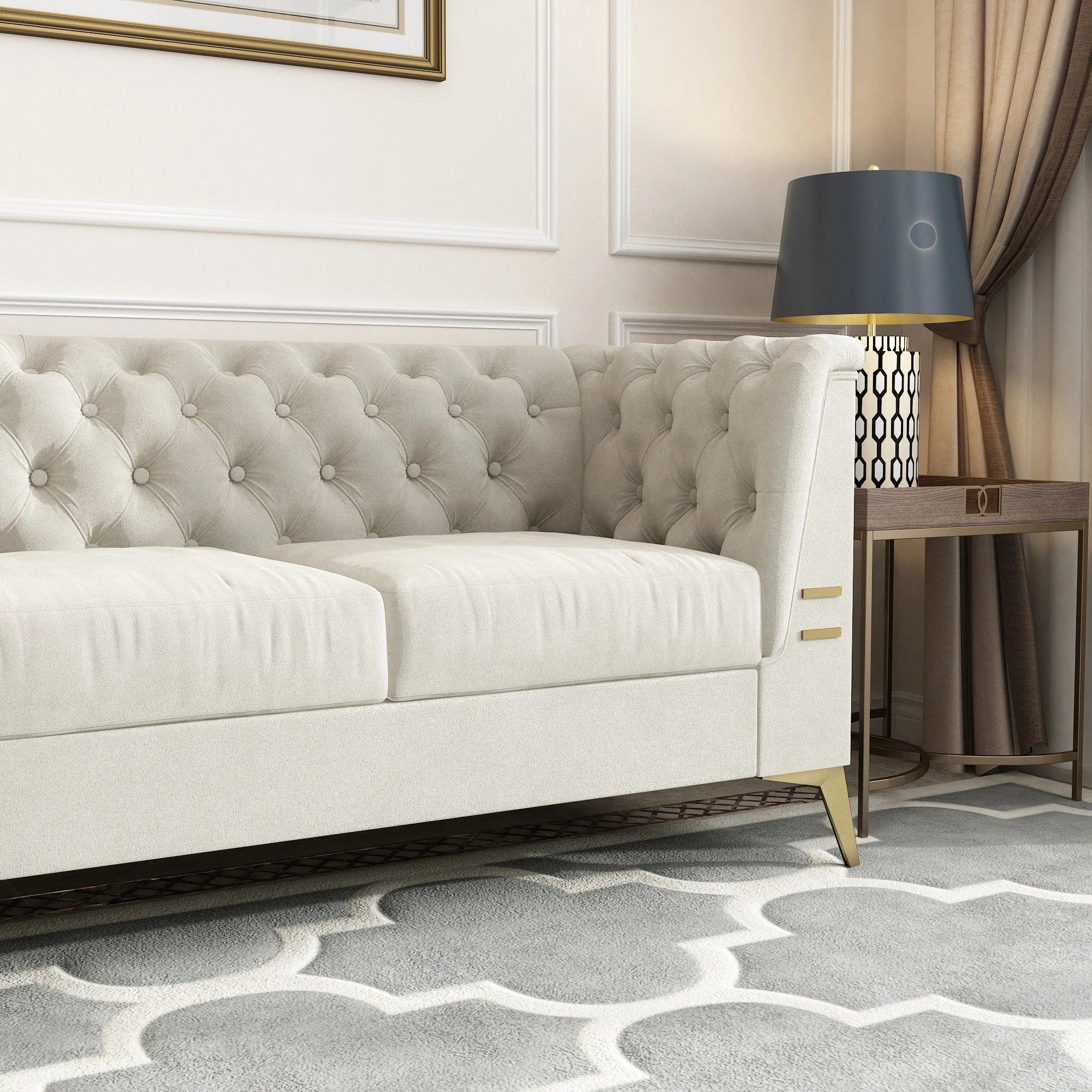 S8039 UPHOLSTERED SOFA