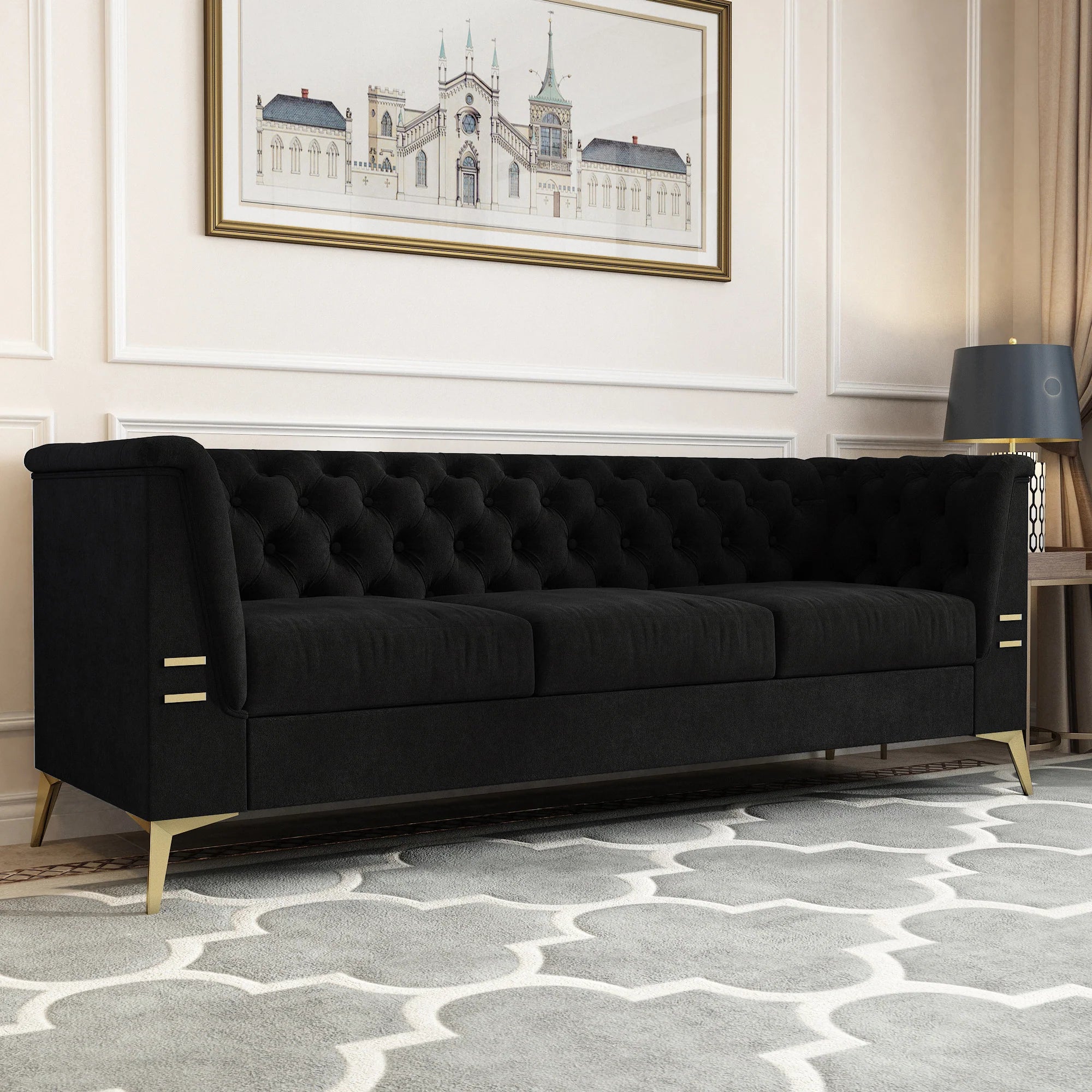 S8039 UPHOLSTERED SOFA