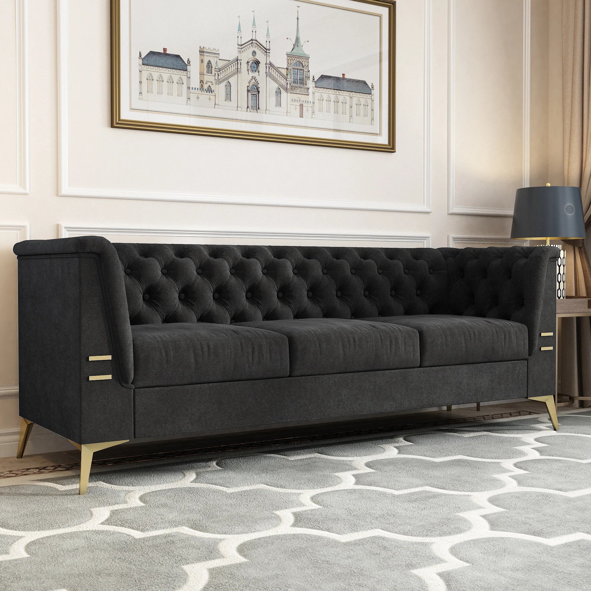 S8039 UPHOLSTERED SOFA