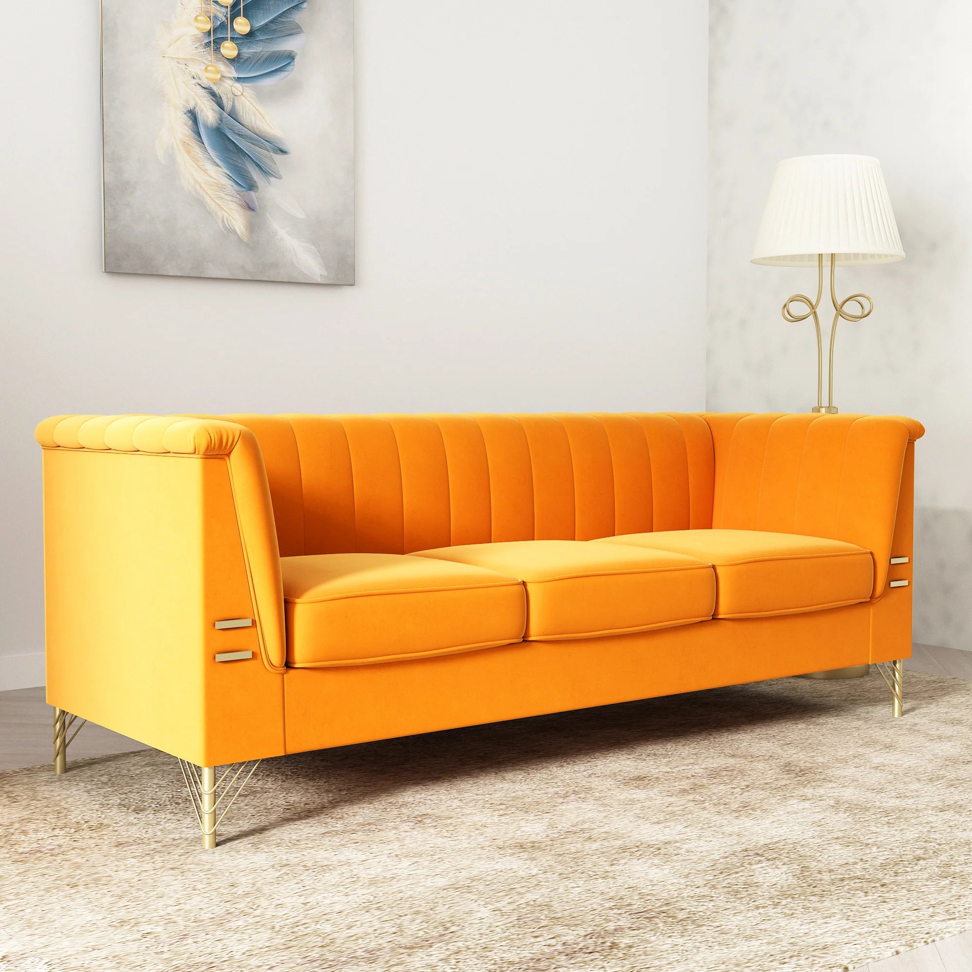 S8040 UPHOLSTERED SOFA