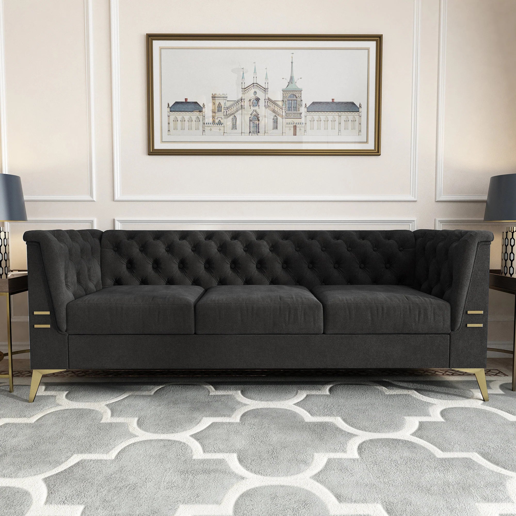 S8039 UPHOLSTERED SOFA