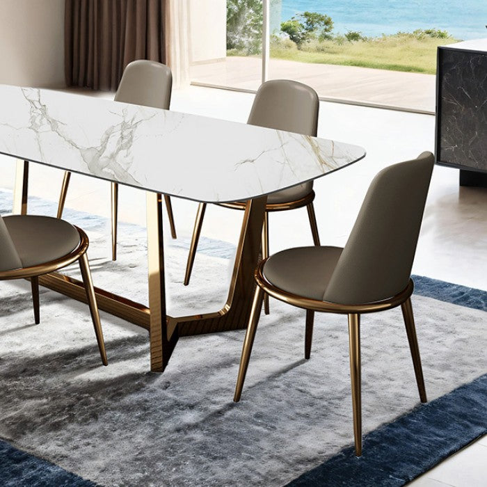 Norelli Dining Table w/6 Dining Chairs