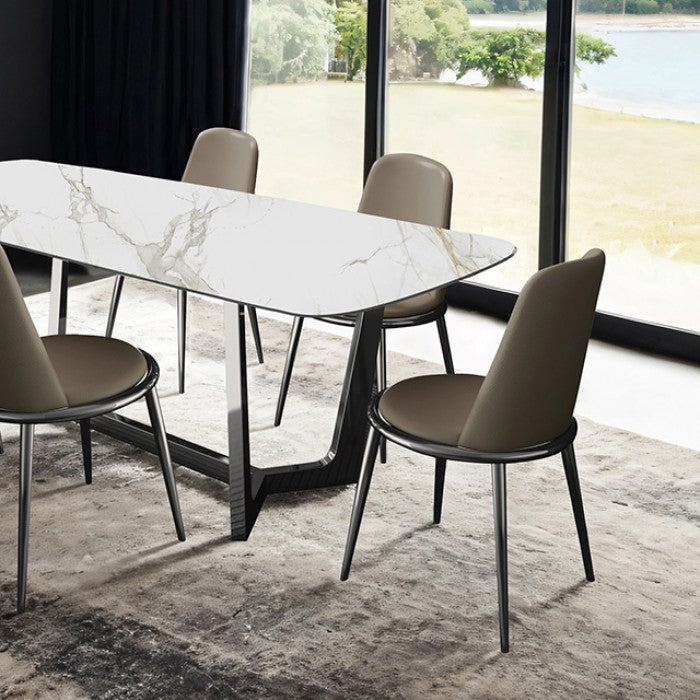 Norelli Dining Table w/6 Dining Chairs