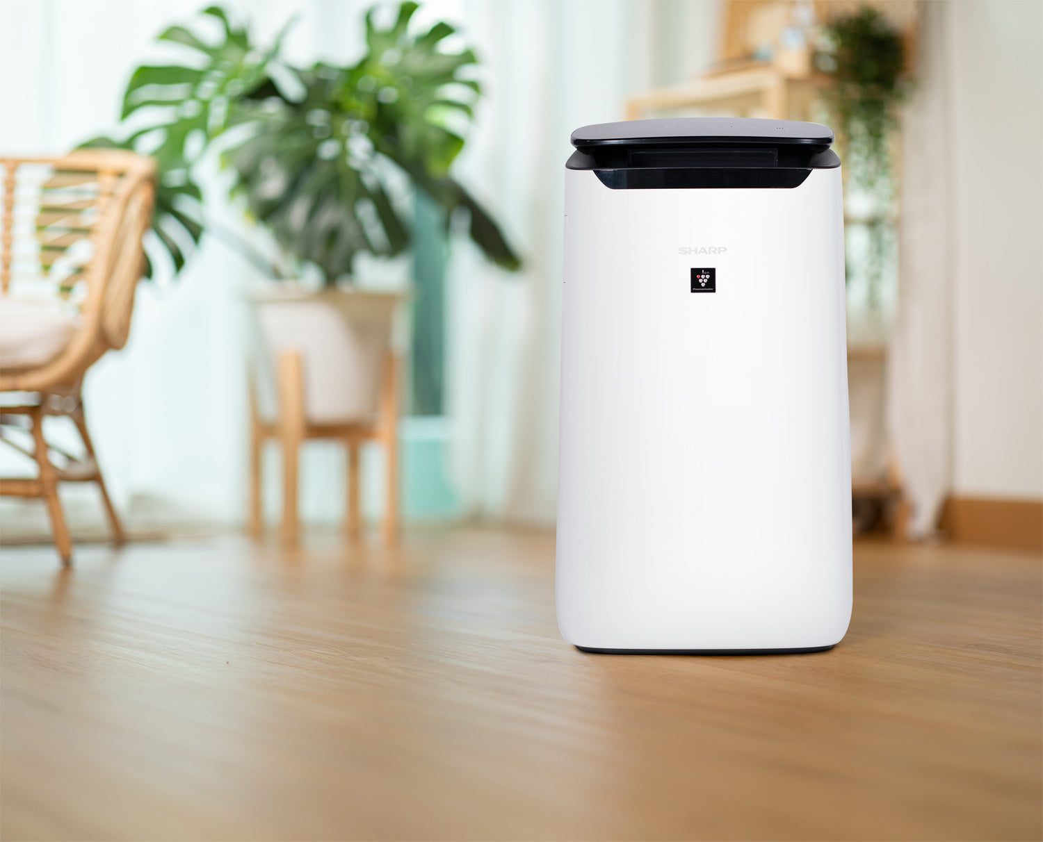 Sharp Smart Plasmacluster Ion Air Purifier with True HEPA for Extra Large Rooms