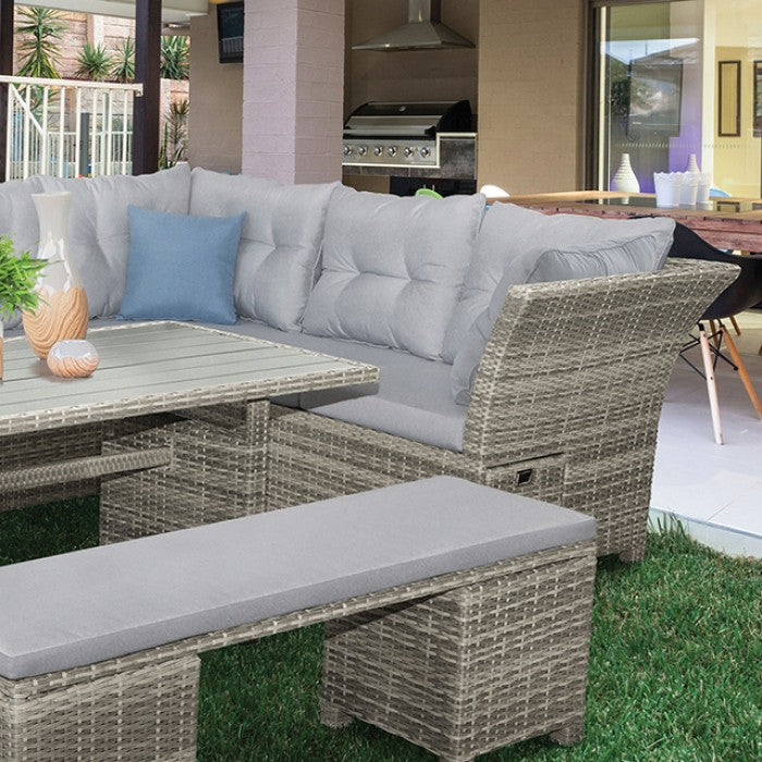 Malia 5 PC. Sectional set with Bench
