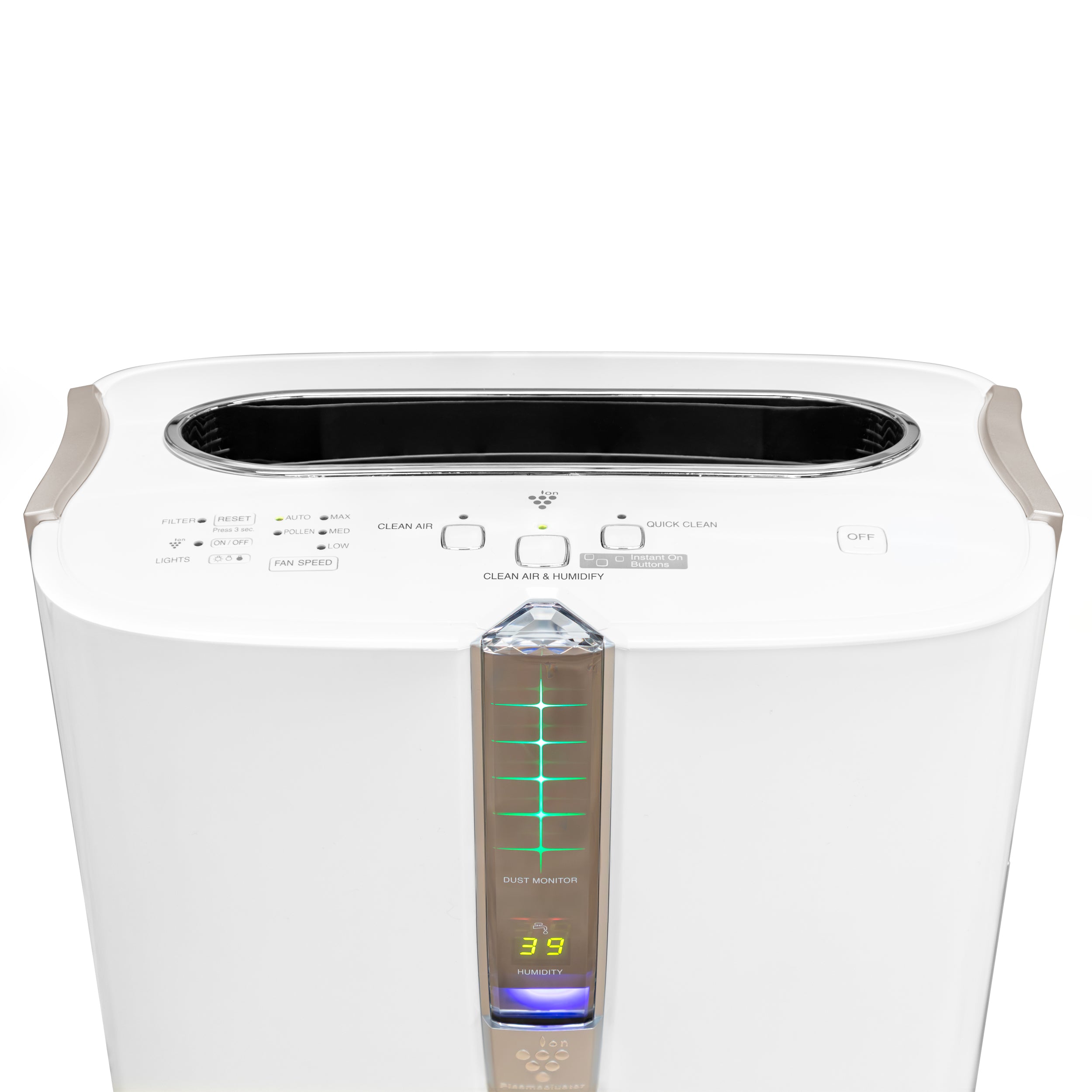 Sharp Plasmacluster Ion Air Purifier with True HEPA + Humidifier for L