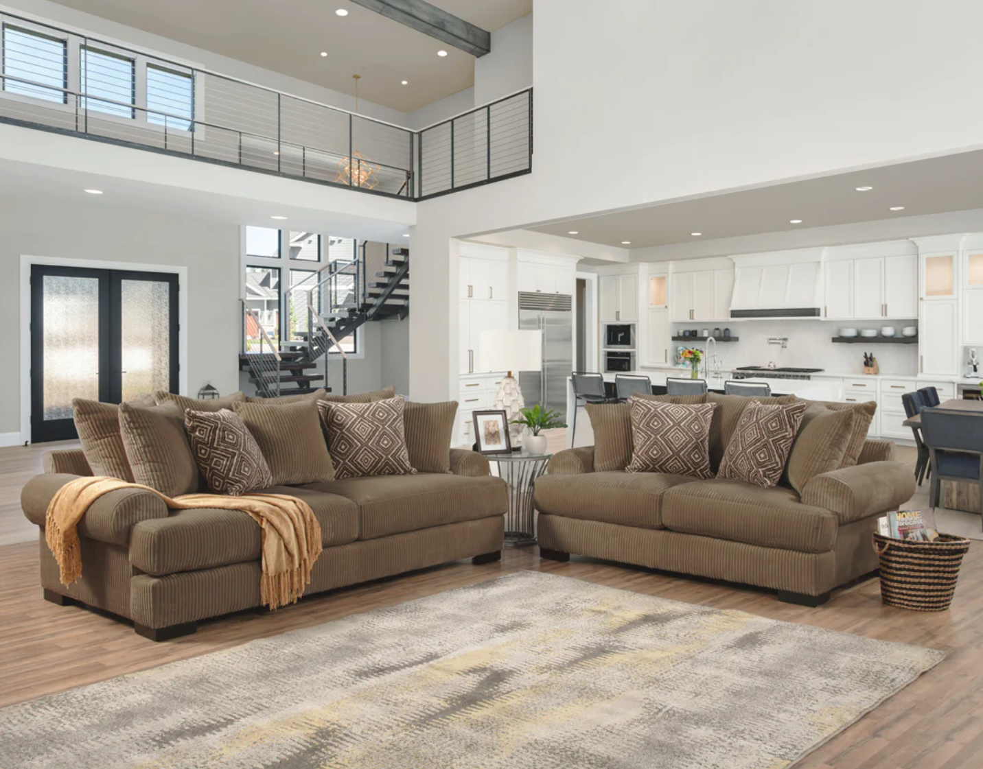 Memphis Sofa Collection by Comfort Industries - 4 Color Choices