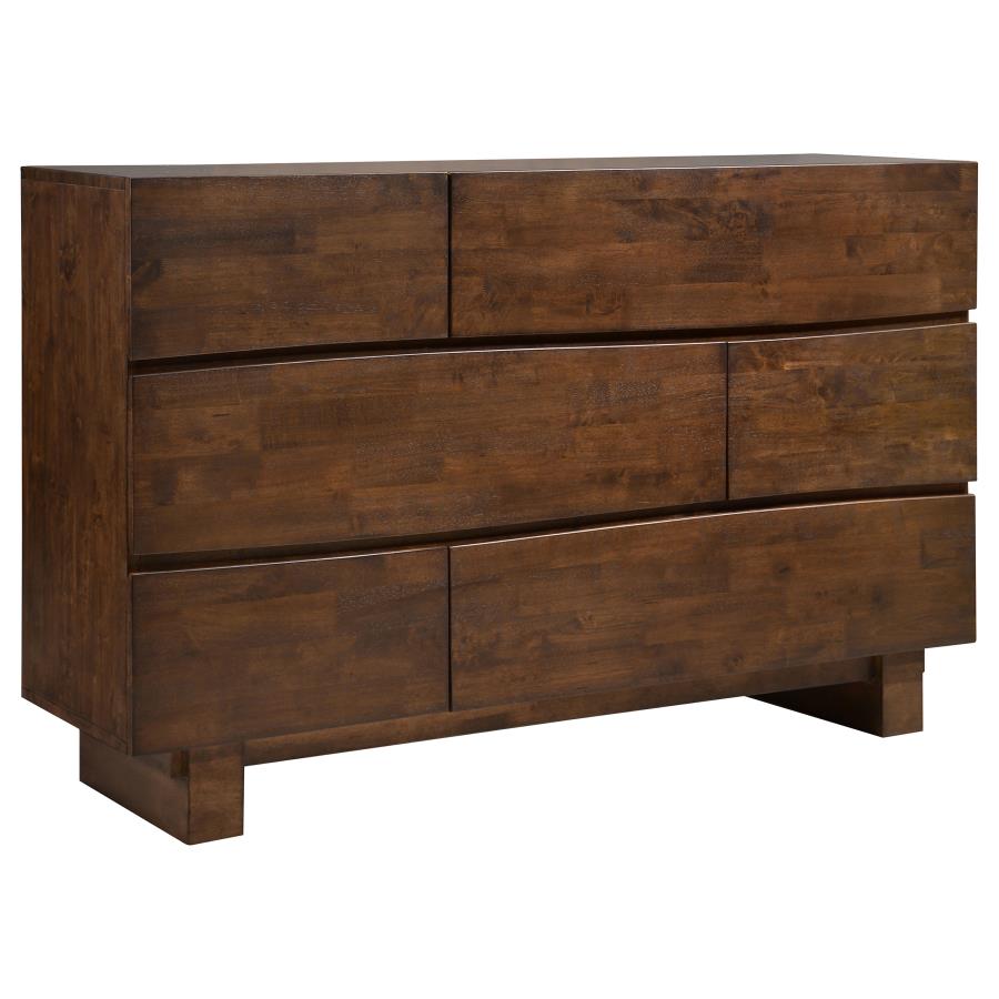 Coaster Genevieve 2-Drawer Rectangular Nightstand Dark Brown Coaster Genevieve 2-Drawer Rectangular Nightstand Dark Brown
