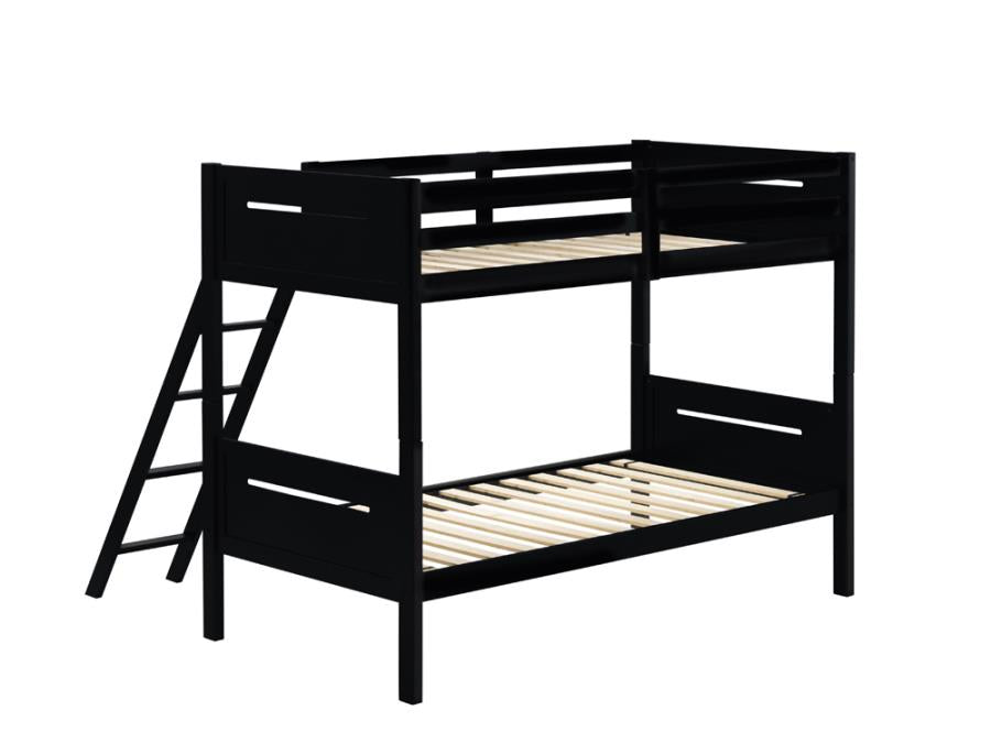 Littleton Twin/Full Bunk Bed With Ladder