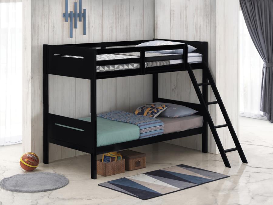 Littleton Twin/Full Bunk Bed With Ladder