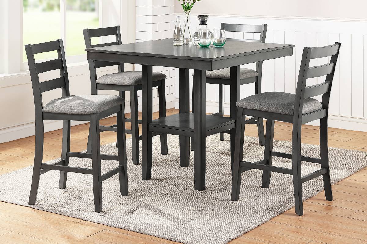 5-Pcs Counter Height Dining Set - F2552